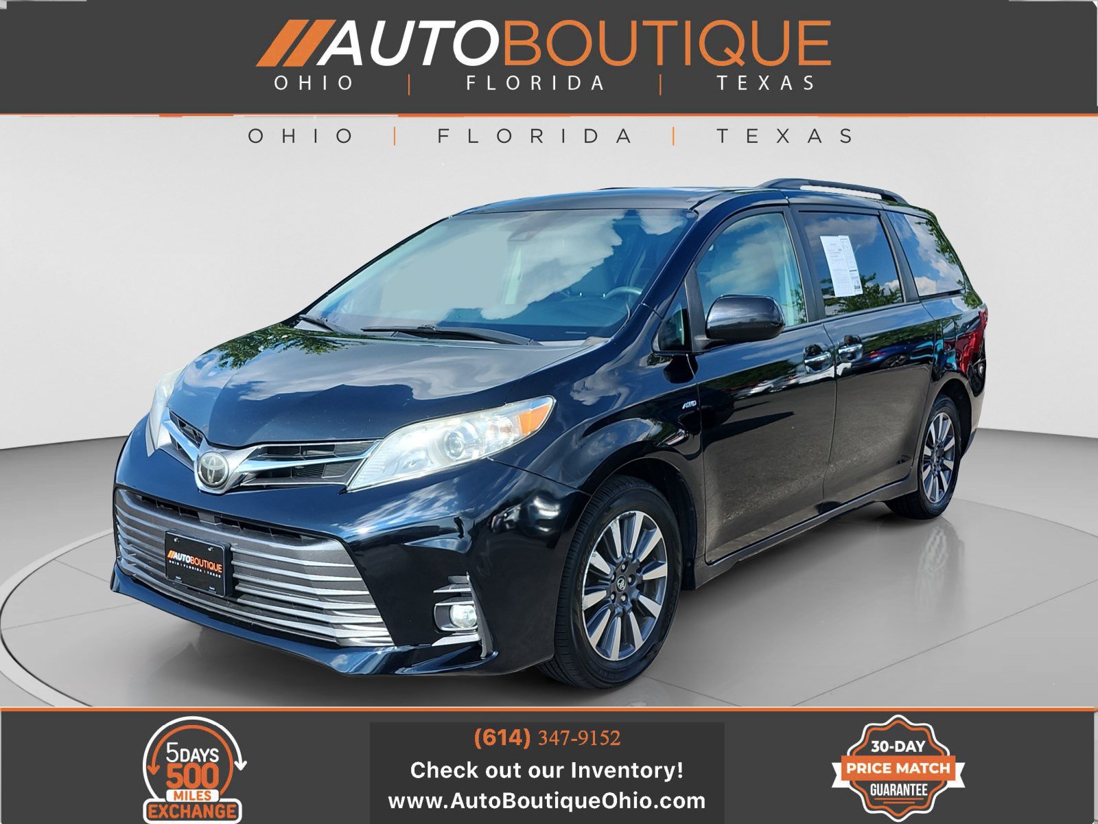 Used 2018 Toyota Sienna XLE w/ XLE Navigation Package AWD/4WD image 1
