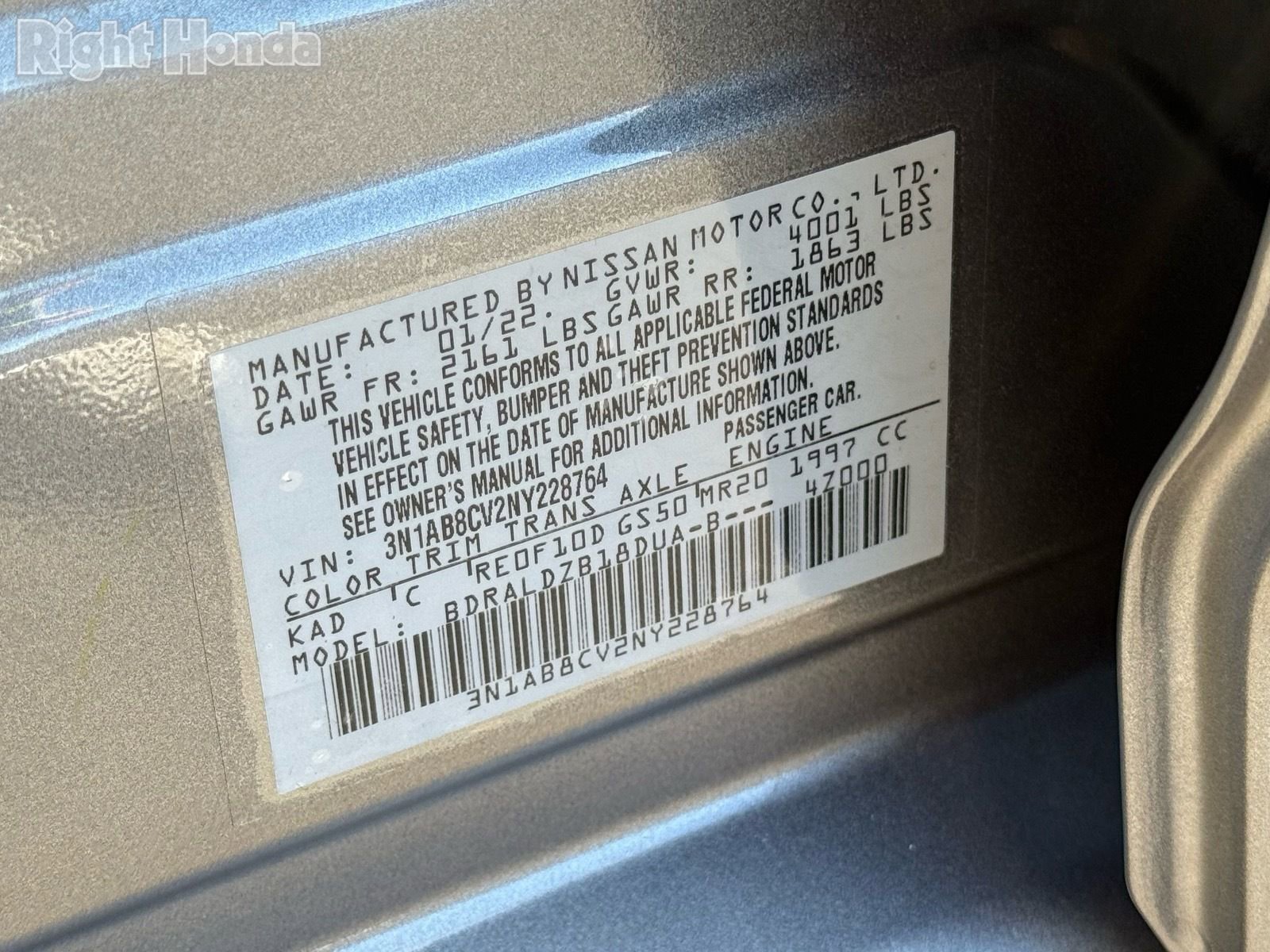 Used 2022 Nissan Sentra SV w/ SV Premium Package image 34