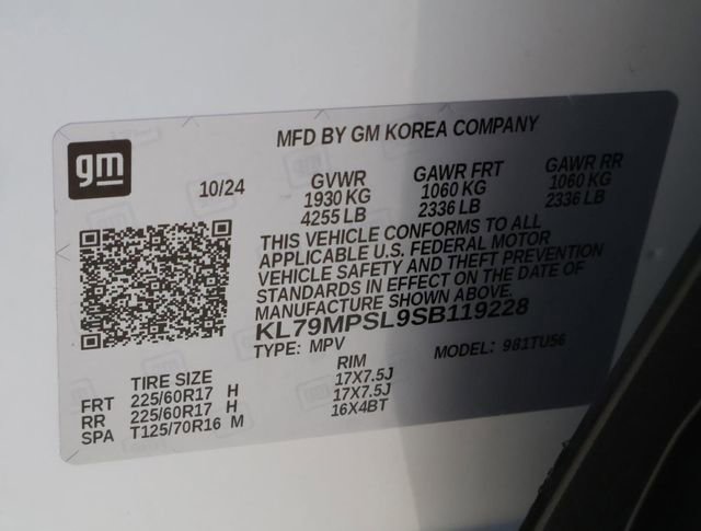 Used 2025 Chevrolet TrailBlazer LT w/ Convenience Package image 21