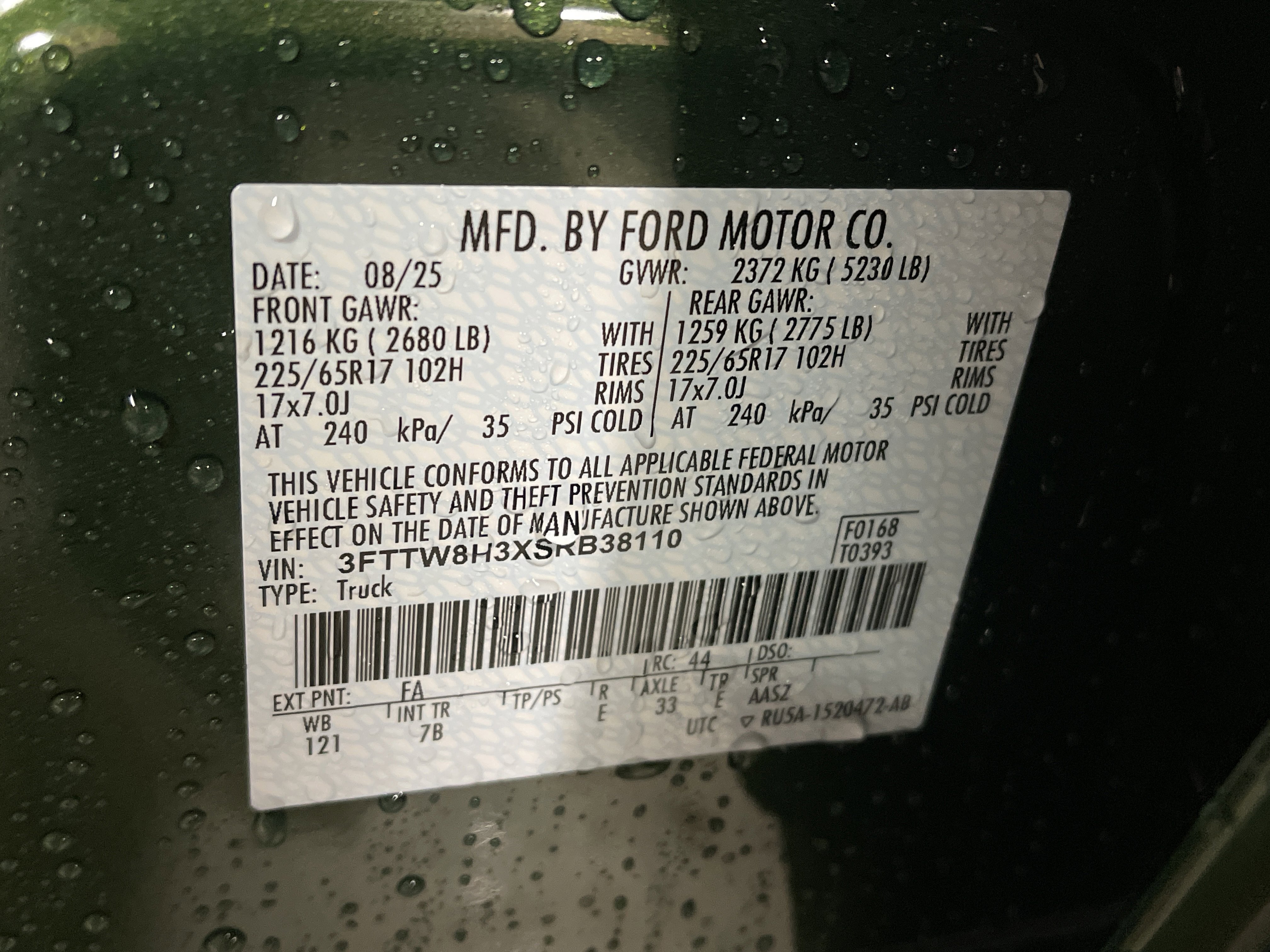 New 2025 Ford Maverick XLT image 28