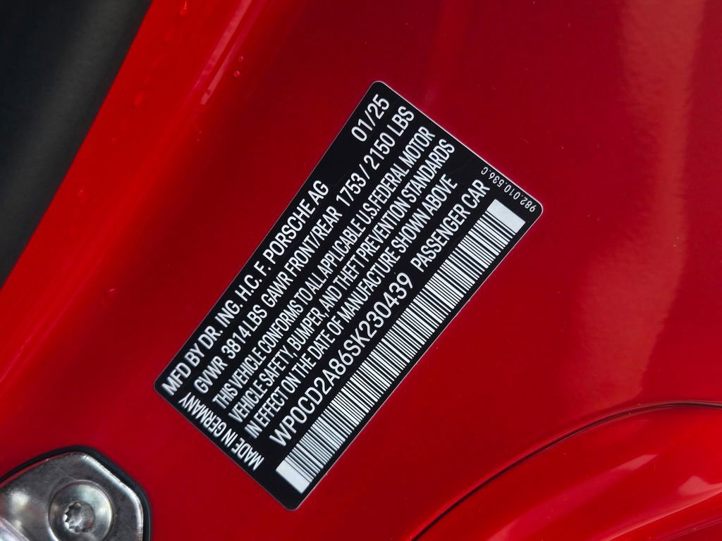 Used 2025 Porsche 718 Boxster GTS image 40