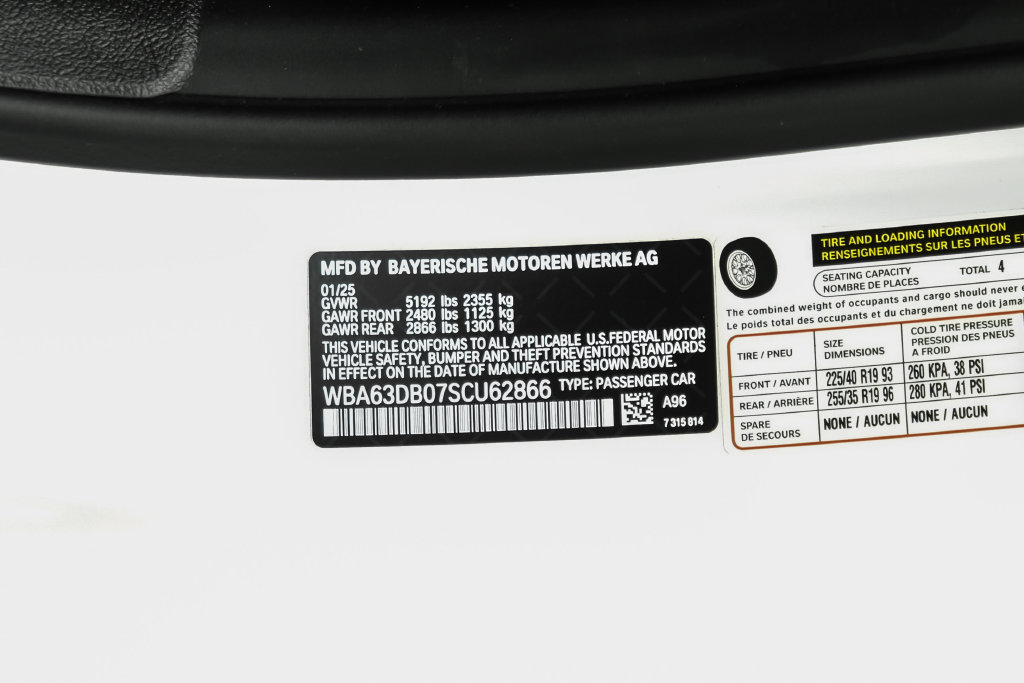 Used 2025 BMW M440i Convertible w/ Premium Package RWD image 65