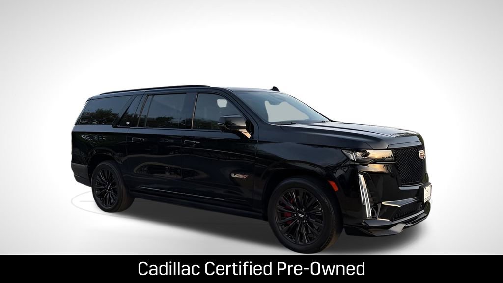 Certified 2023 Cadillac Escalade ESV V w/ LPO, ONYX Package