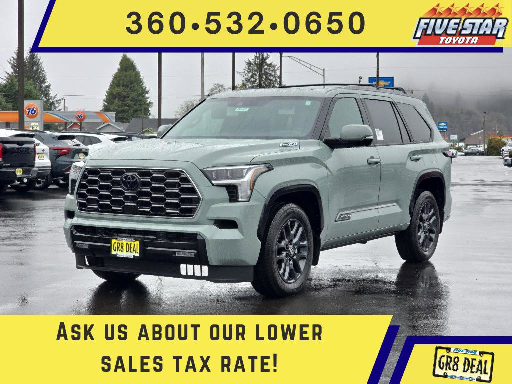 New 2026 Toyota Sequoia Platinum