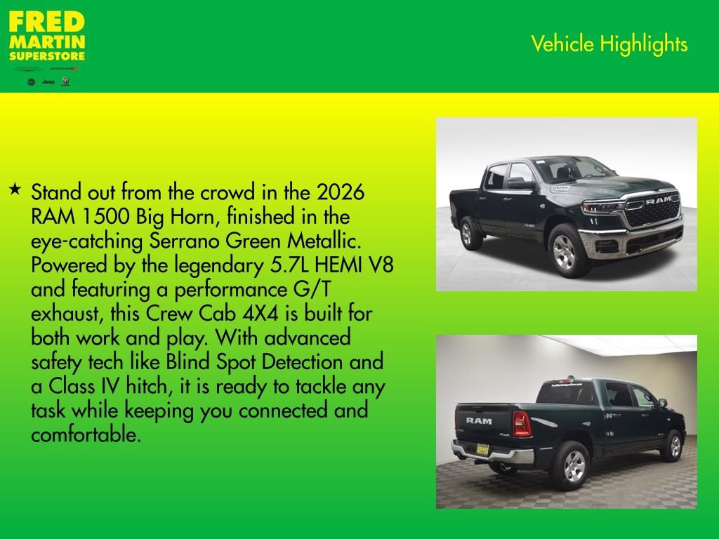 New 2026 RAM 1500 Big Horn image 8