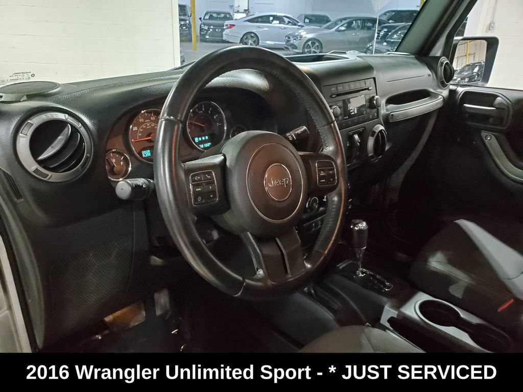 Used 2016 Jeep Wrangler Unlimited Sport w/ Quick Order Package 24S AWD/4WD image 7