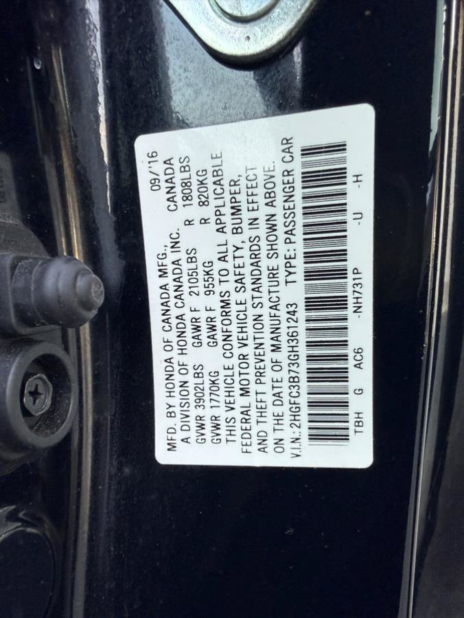 Used 2016 Honda Civic EX-L image 27