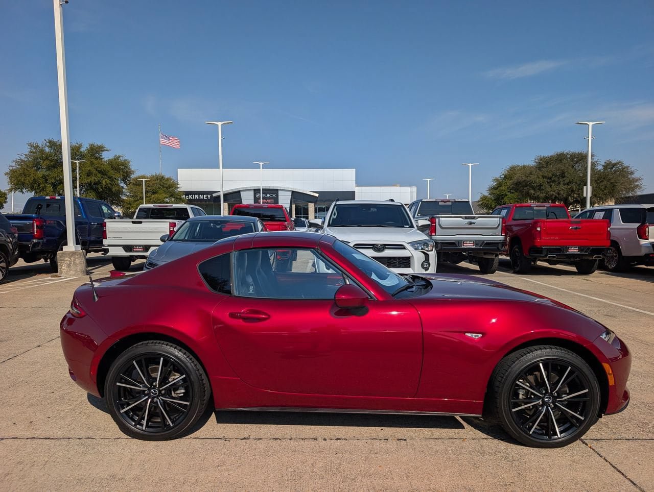 Used 2025 MAZDA MX-5 Miata RF Grand Touring RWD image 3