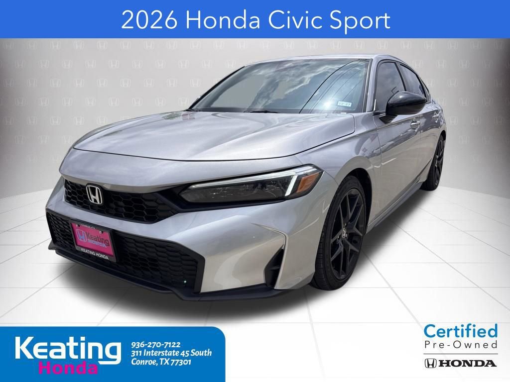 Certified 2026 Honda Civic Sport image 2