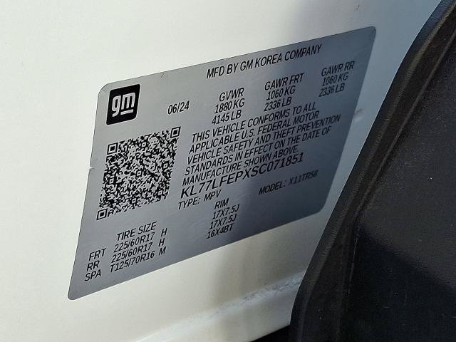 Certified 2025 Chevrolet Trax LS w/ LS Convenience Package FWD image 27