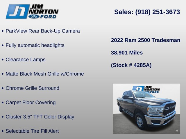 Used 2022 RAM 2500 Tradesman AWD/4WD image 17