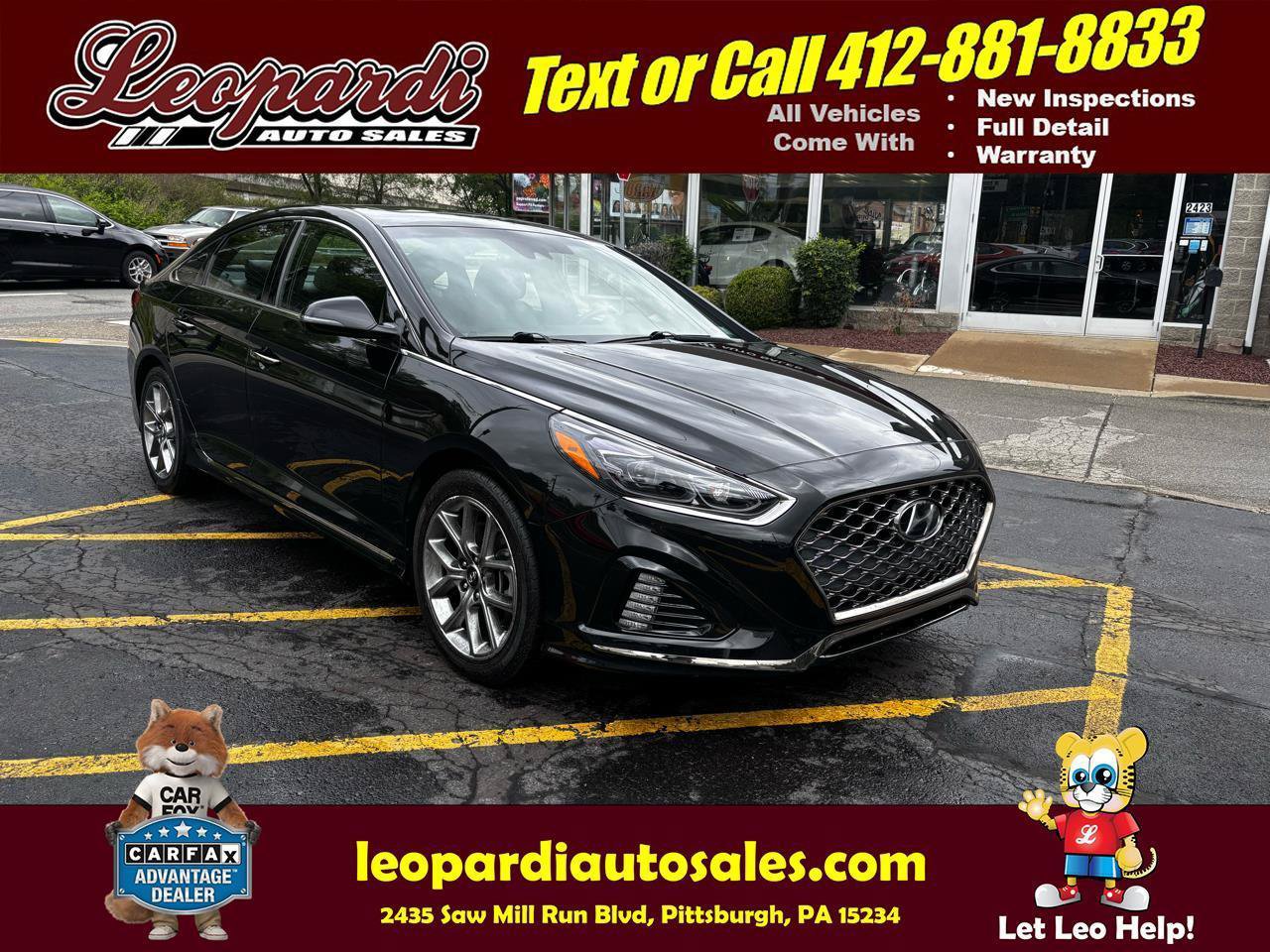 Used 2018 Hyundai Sonata Limited w/ Cargo Package