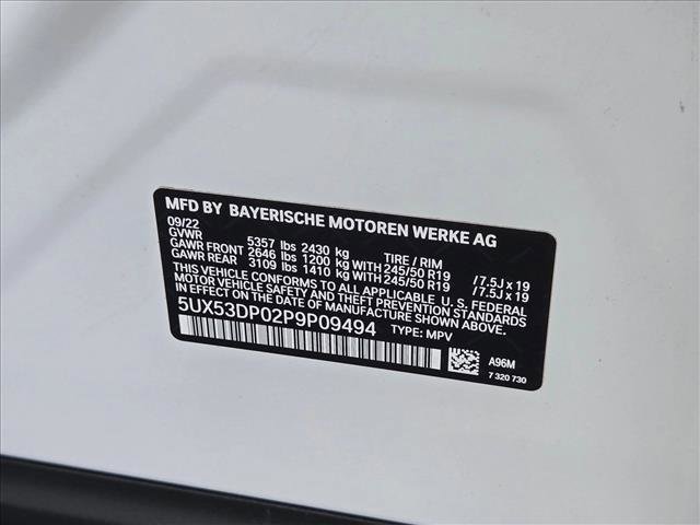 Certified 2023 BMW X3 xDrive30i w/ Premium Package image 27