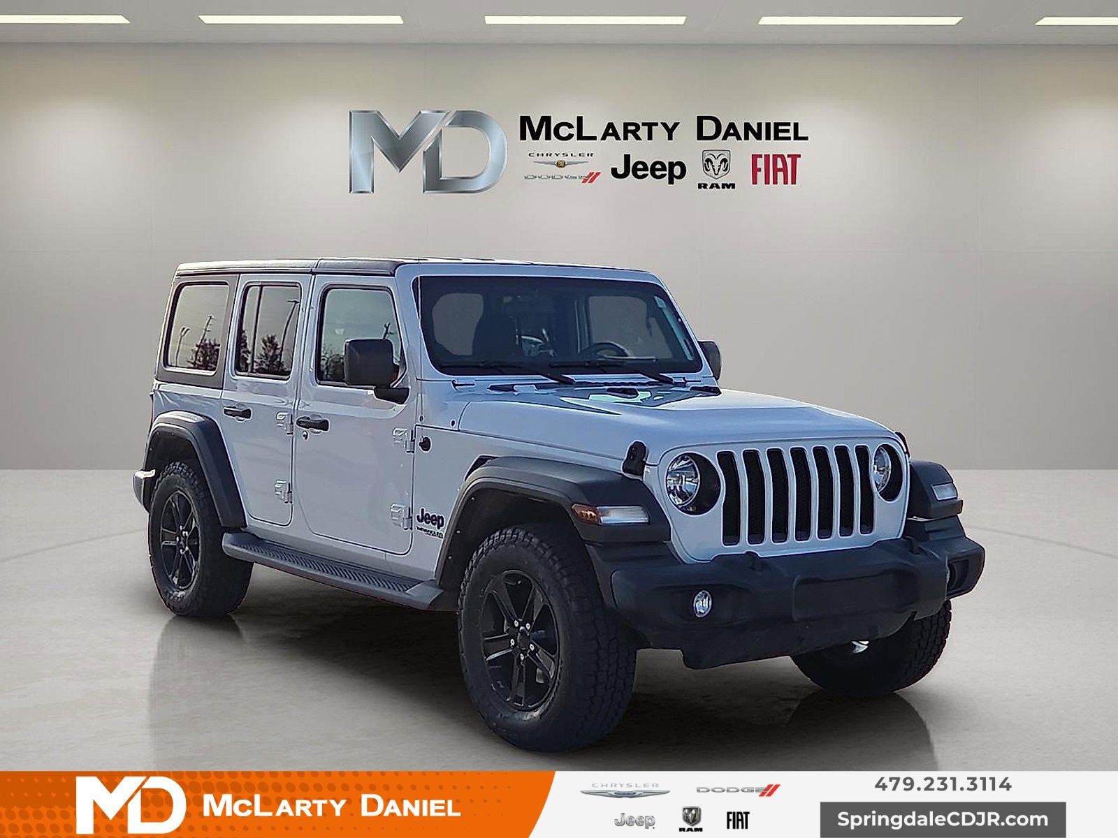 Used 2021 Jeep Wrangler Unlimited Sport image 1