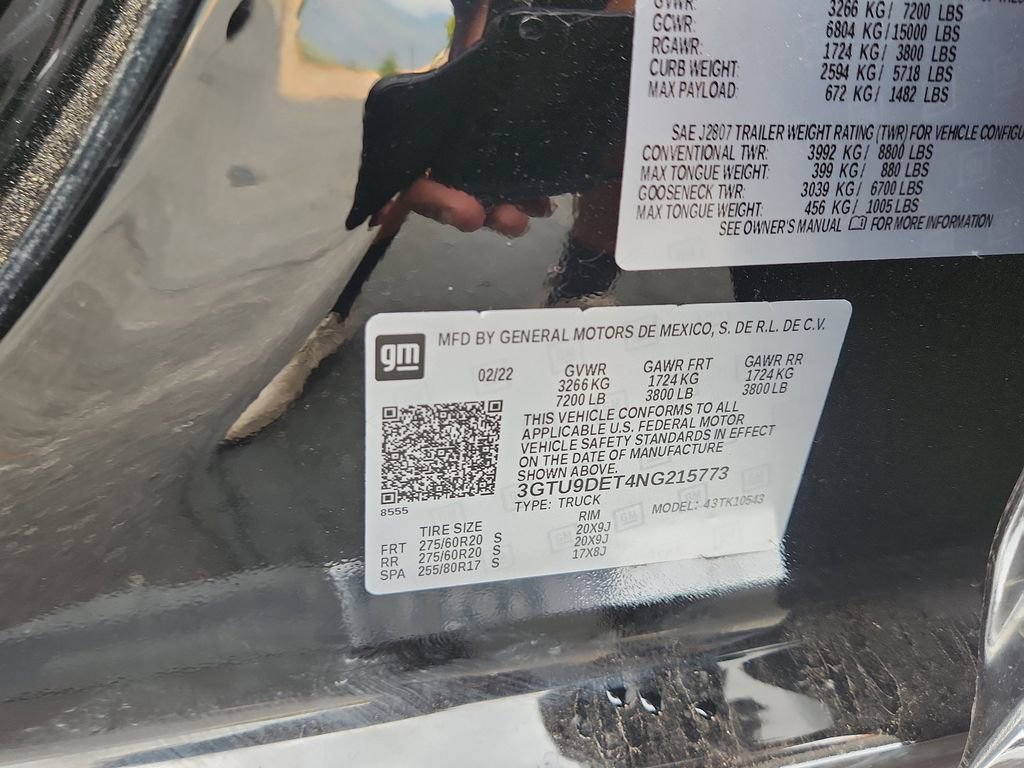 Used 2022 GMC Sierra 1500 SLT w/ SLT Premium Plus Package image 19