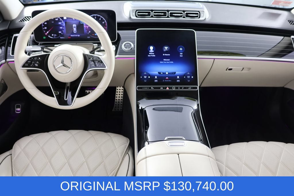 Used 2022 Mercedes-Benz S 580 4MATIC Sedan image 2