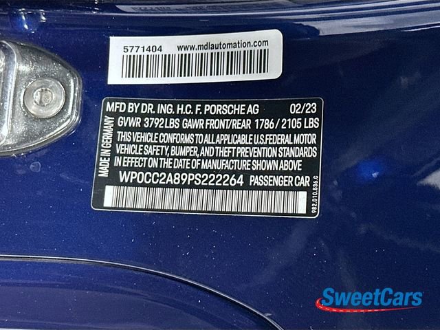 Used 2023 Porsche 718 Boxster Spyder image 56