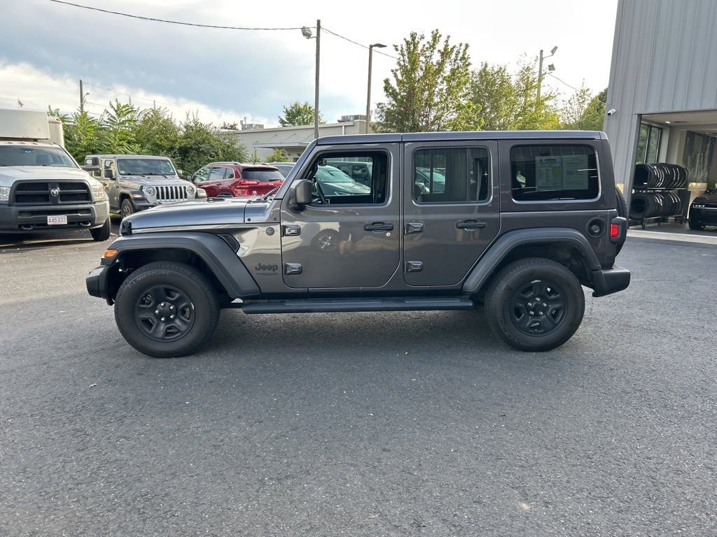 Certified 2022 Jeep Wrangler Unlimited Sport image 6