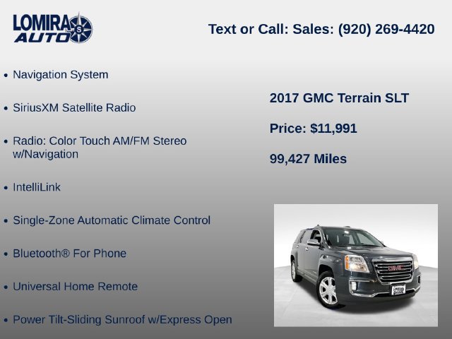 Used 2017 GMC Terrain SLT w/ Open Road Package AWD/4WD image 27