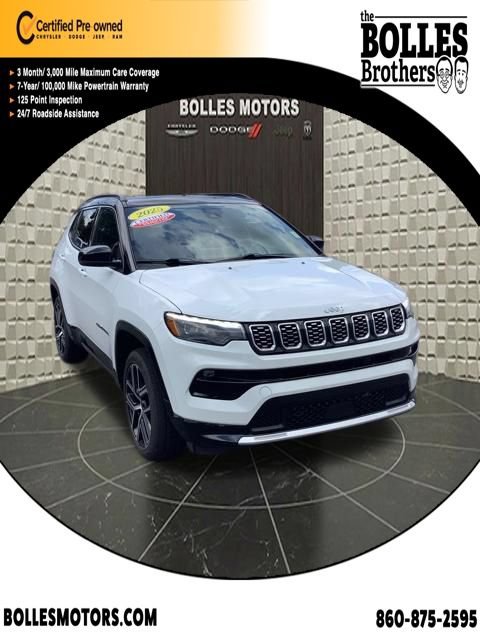 Certified 2025 Jeep Compass Limited w/ Elite Group