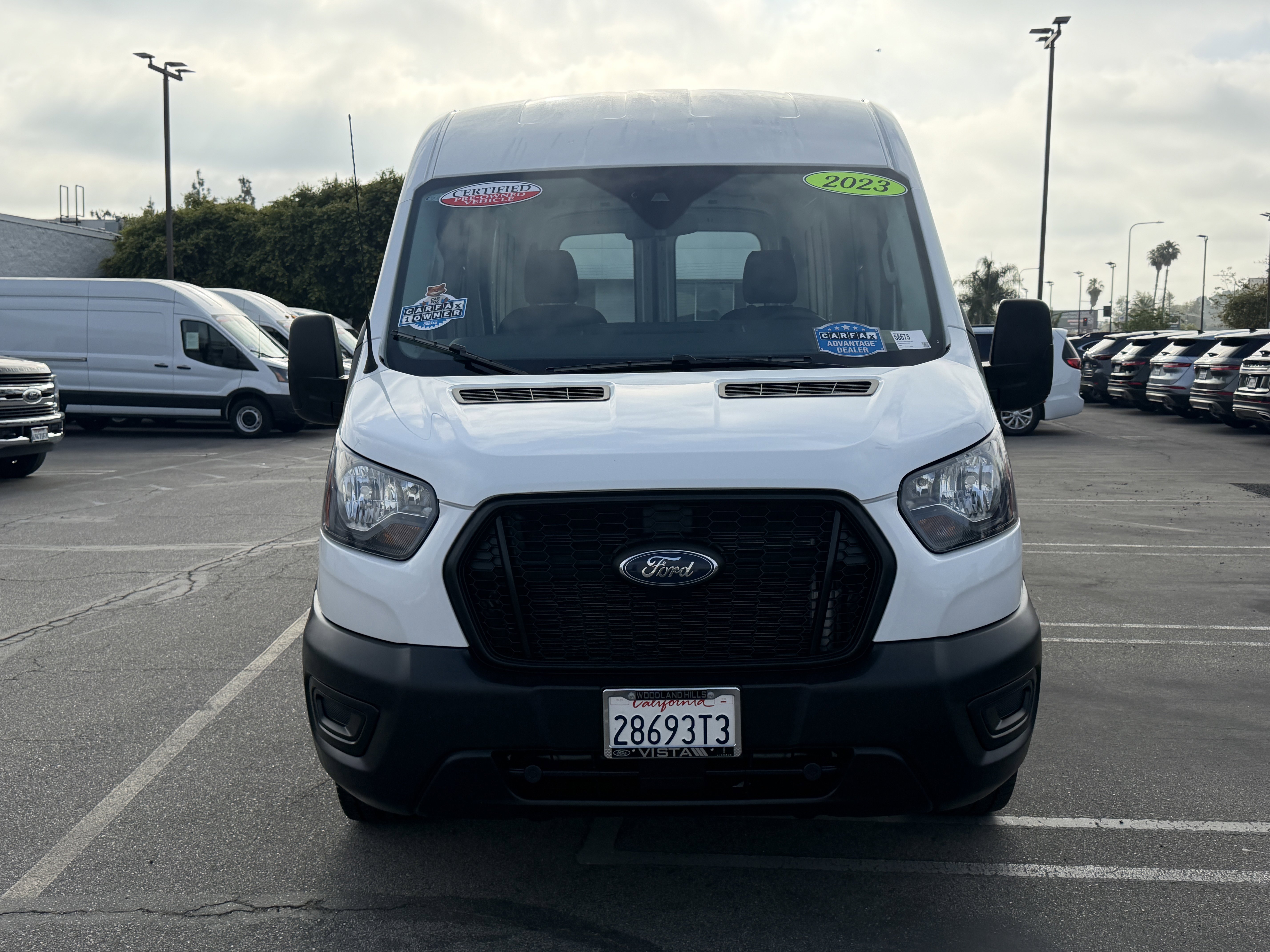 Certified 2023 Ford Transit 250 Medium Roof RWD image 2