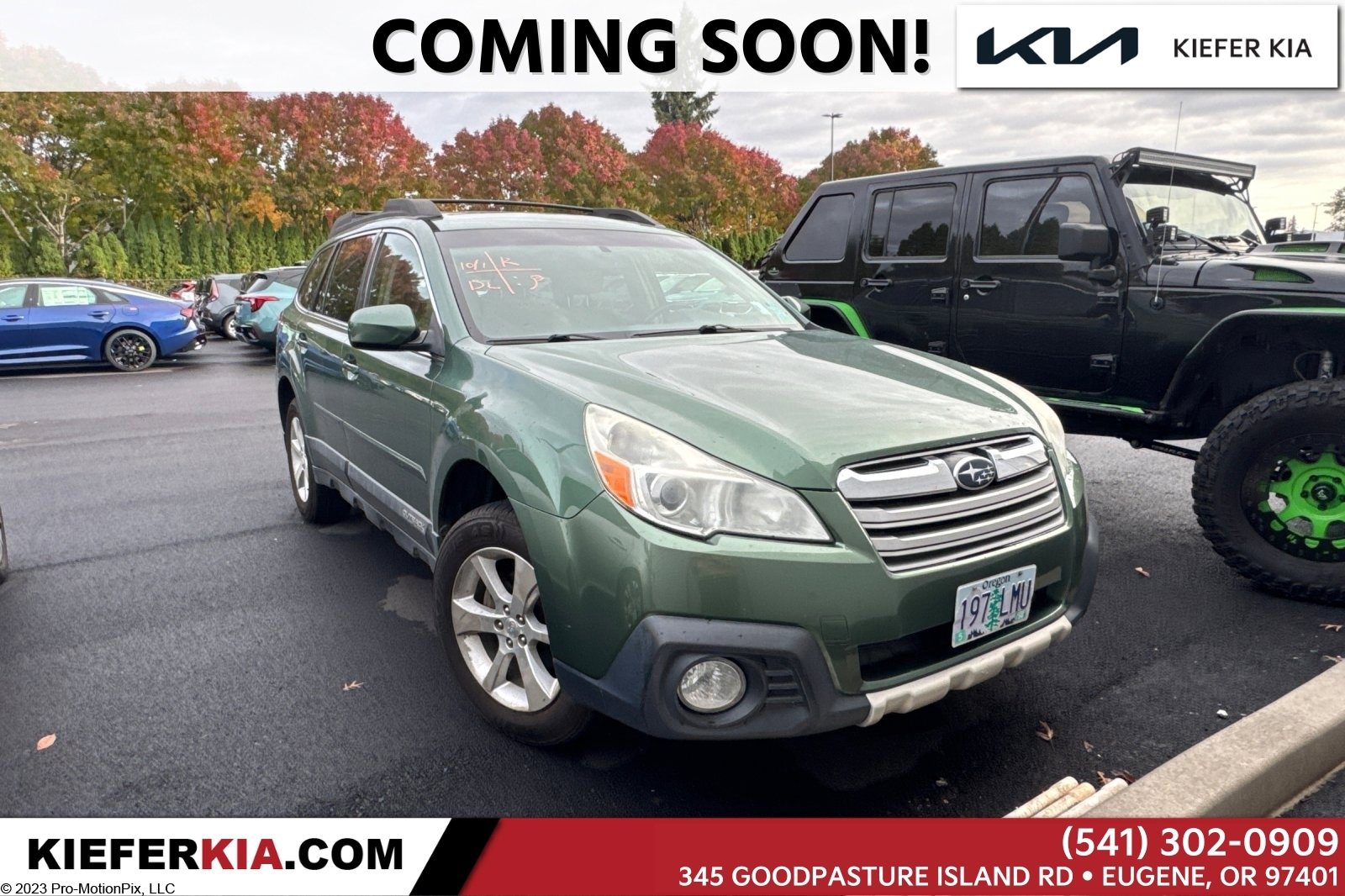 Used 2014 Subaru Outback 2.5i Limited w/ Moonroof Package