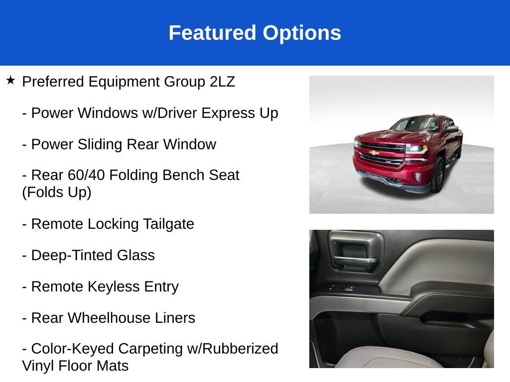 Used 2018 Chevrolet Silverado 1500 LTZ Z71 w/ LTZ Plus Package image 3