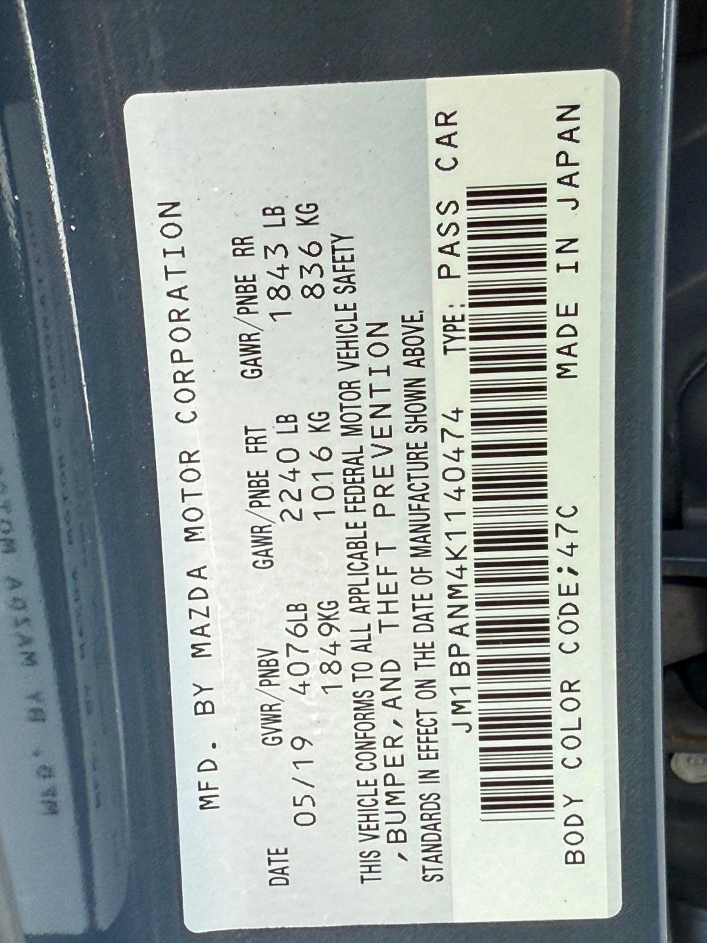 Used 2019 MAZDA MAZDA3 Hatchback w/ Premium Package image 39