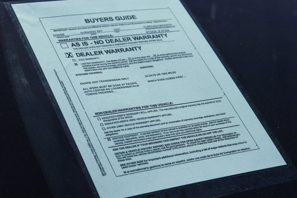 Used 2021 Dodge Durango SXT image 53