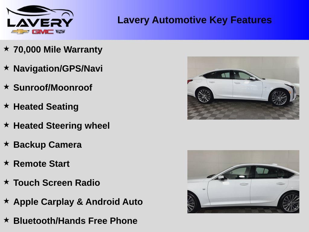 Used 2025 Cadillac CT5 Premium Luxury w/ Sun And Sound Package AWD/4WD image 2