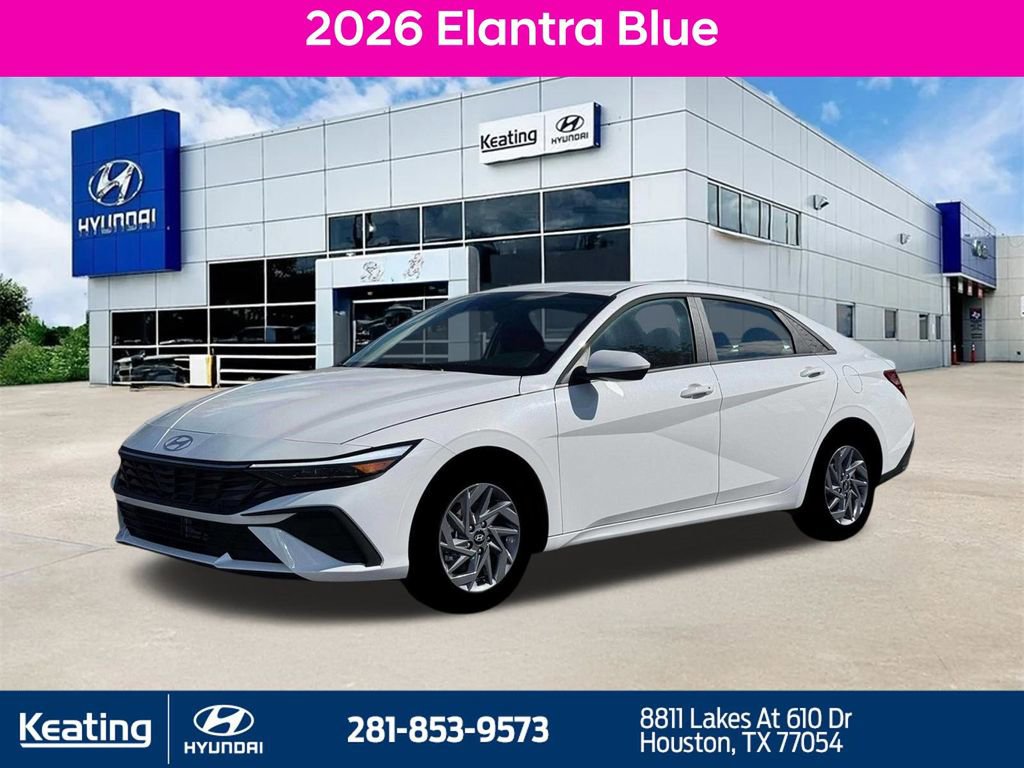 New 2026 Hyundai Elantra Blue image 2