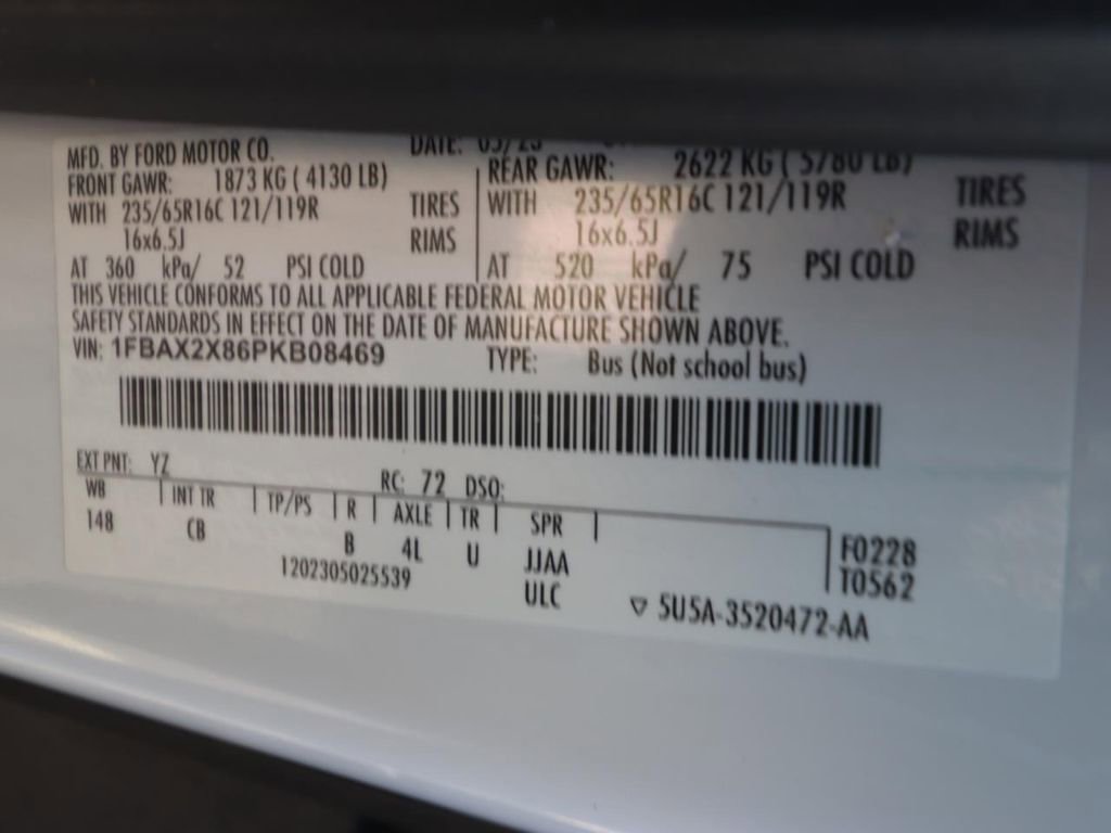 Certified 2023 Ford Transit 350 XLT image 25