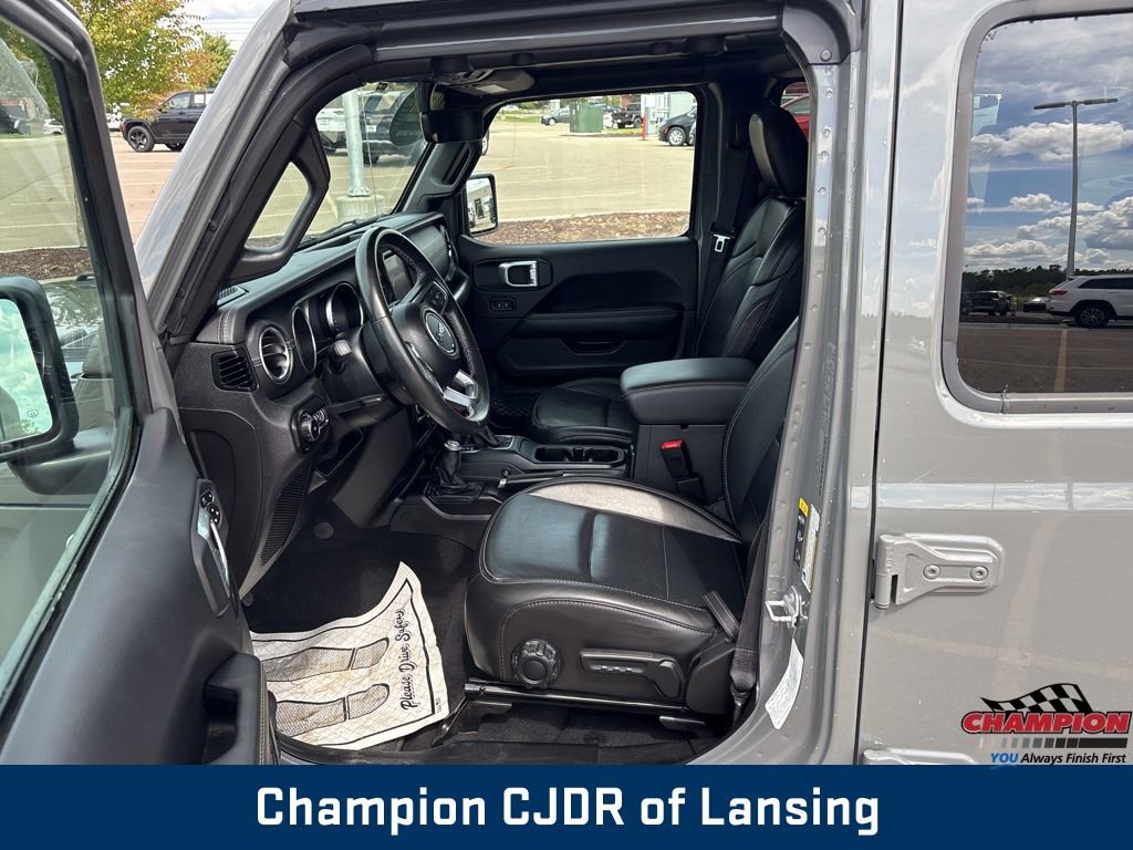 Used 2021 Jeep Wrangler Unlimited Sahara w/ Uconnect 4C Nav & Sound Group image 20