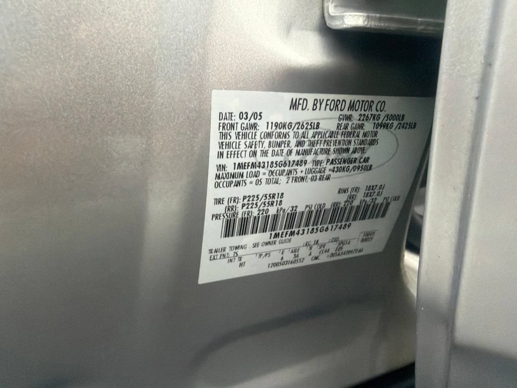 Used 2005 Mercury Montego Premier AWD/4WD image 38
