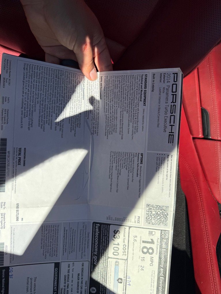 Used 2014 Porsche Panamera Turbo Executive w/ Sport Chrono Package image 81