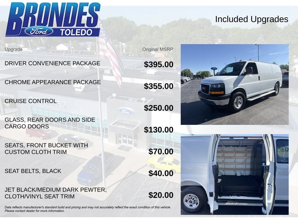 Used 2025 GMC Savana 2500 w/ Driver Convenience Package RWD image 6