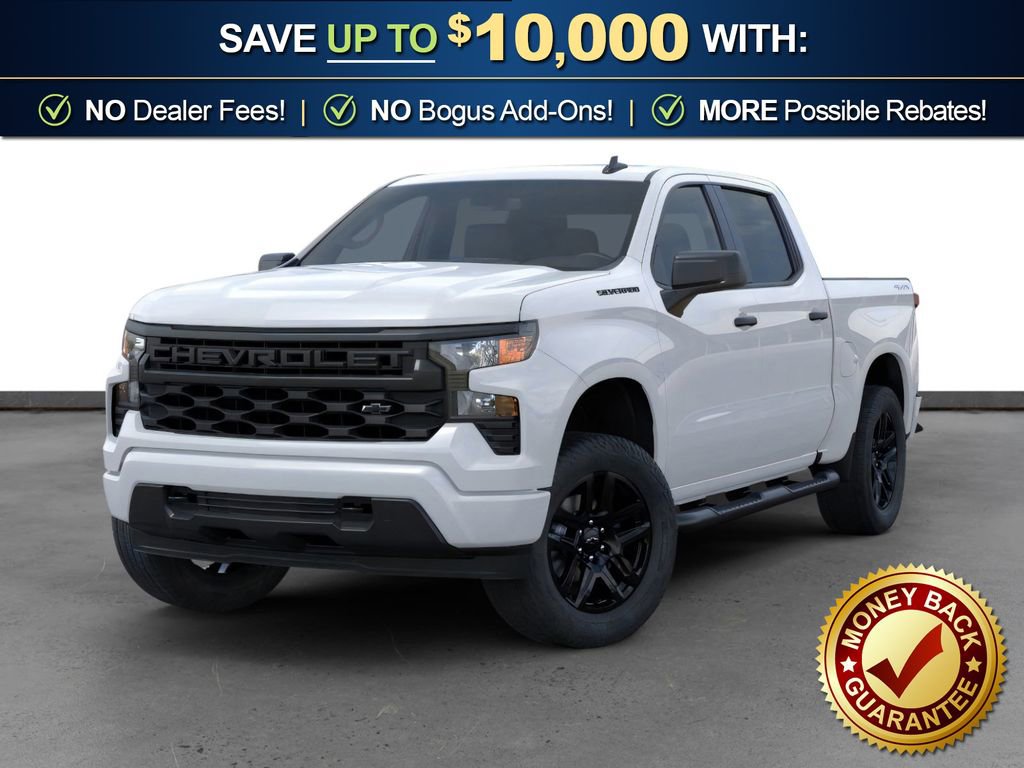 New 2026 Chevrolet Silverado 1500 Custom w/ Turbomax Blackout Package image 11