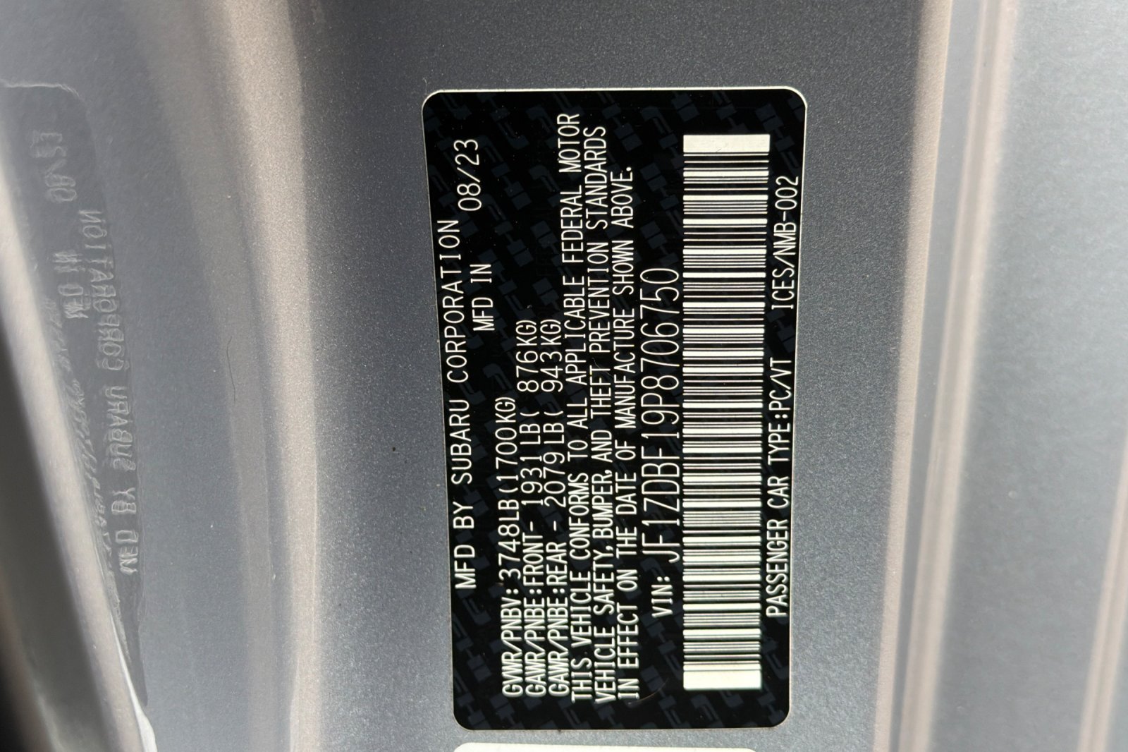 Used 2023 Subaru BRZ Limited w/ Popular Package #2 RWD image 16