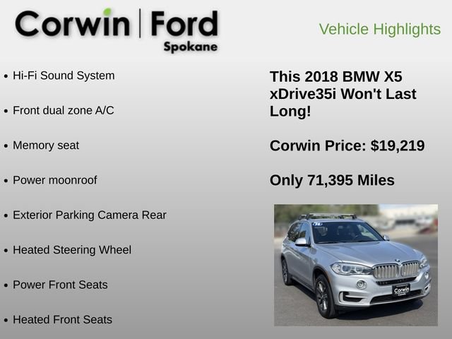 Used 2018 BMW X5 xDrive35i AWD/4WD image 6