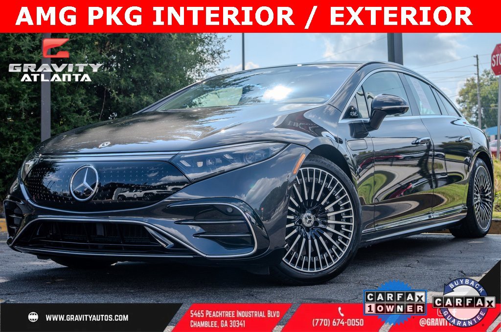 Used 2023 Mercedes-Benz EQS 580 4MATIC Sedan image 1