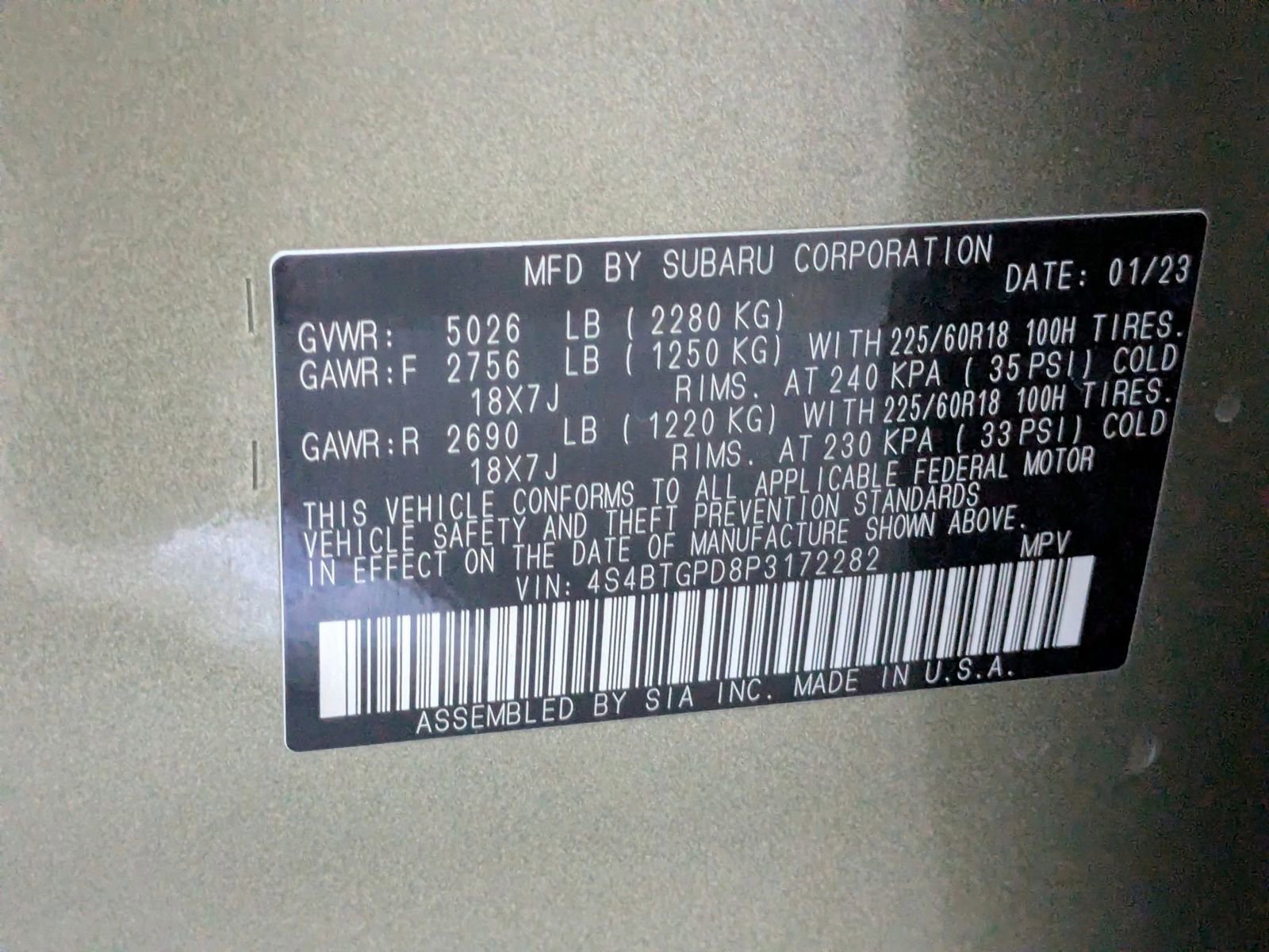 Used 2023 Subaru Outback Touring XT AWD/4WD image 31