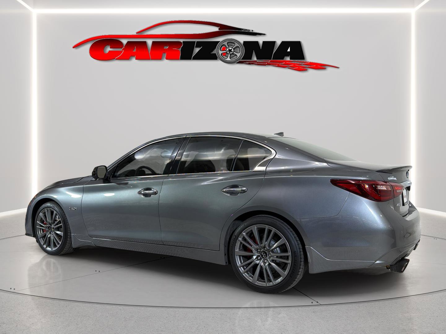 Used 2020 INFINITI Q50 Red Sport 400 image 7