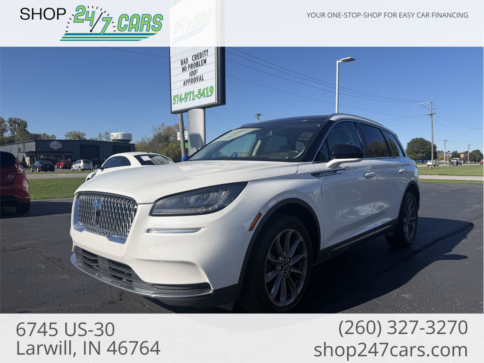 Used 2020 Lincoln Corsair FWD w/ Premium Package image 1