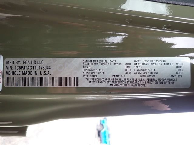 New 2026 Jeep Gladiator Sport image 17