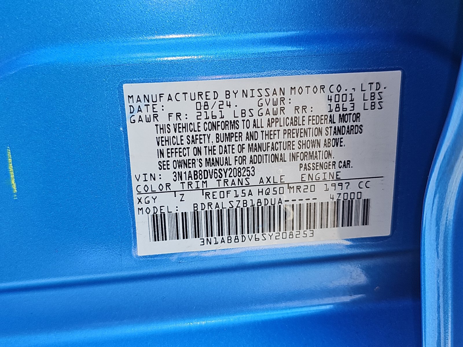 Used 2025 Nissan Sentra SR w/ SR Premium Package FWD image 40