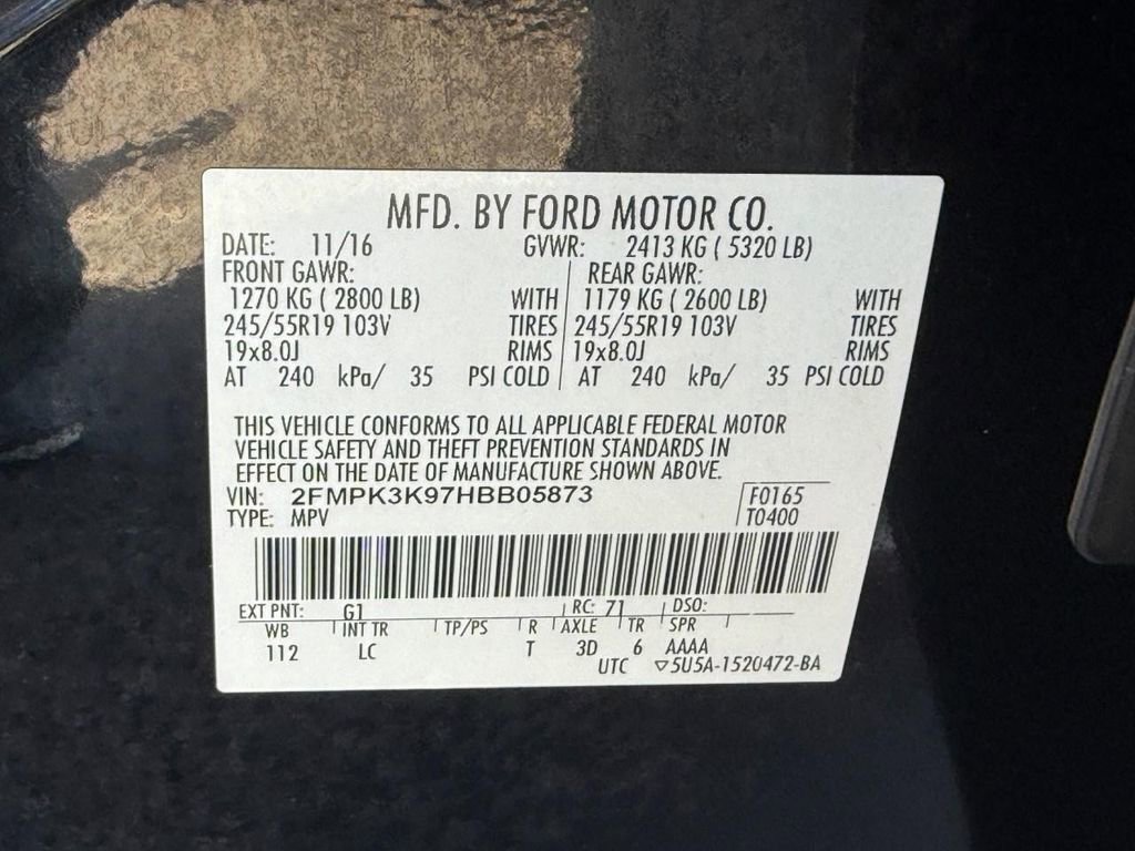 Used 2017 Ford Edge Titanium w/ Technology Package image 27