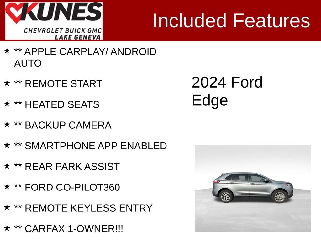 Used 2024 Ford Edge SEL image 2
