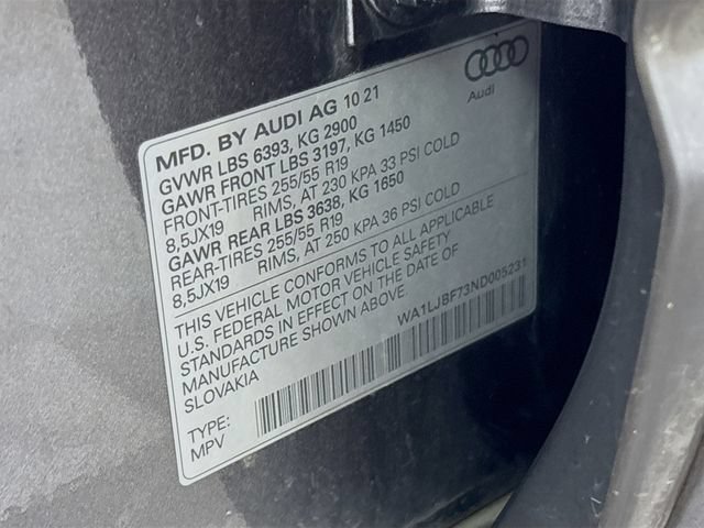 Used 2022 Audi Q7 2.0T Premium Plus w/ Premium Plus Package AWD/4WD image 35