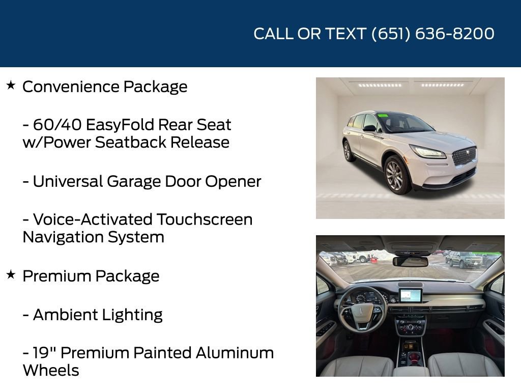 Used 2022 Lincoln Corsair AWD w/ Premium Package image 10