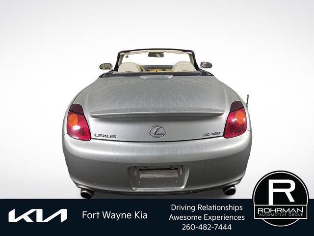 Used 2003 Lexus SC 430 Convertible RWD image 8